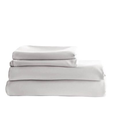 Royal Comfort Balmain 1000TC Bamboo Cotton Quilt Cover Set Queen Cool Grey | OMF