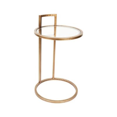 Maxie Side Table Antique Gold | OMF