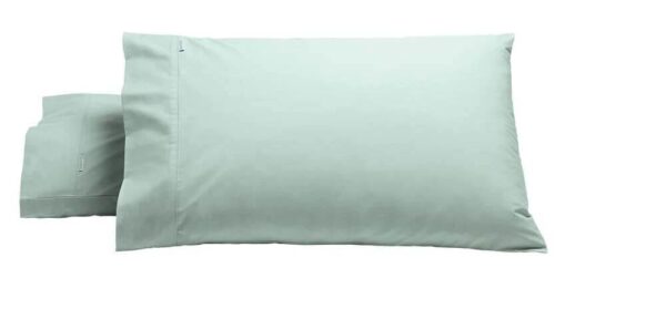 Heston 300TC Cotton Percale Pillowcase Standard Sage | OMF