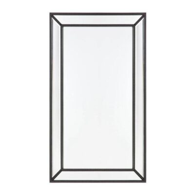 Zeta Wall Mirror Medium Black | OMF