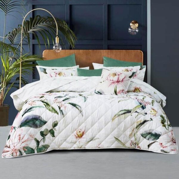 Indi Super King Coverlet Set White | OMF