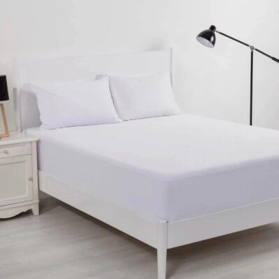 Velour Waterproof Cotton Super King Mattress Protector | OMF