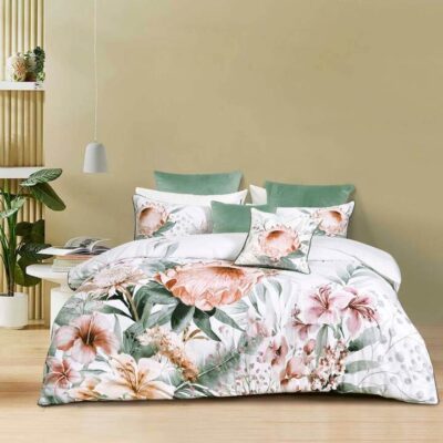 Sariya Super King Quilt Cover Set White | OMF