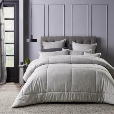 Maynard Comforter Set Grey Single/Double | OMF