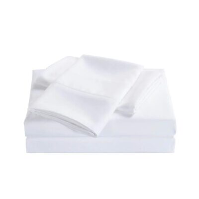 Royal Comfort Bamboo Cooling 2000TC Sheet Set Queen White | OMF