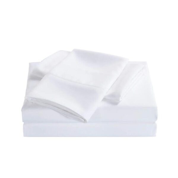 Royal Comfort Bamboo Cooling 2000TC Sheet Set Queen White | OMF