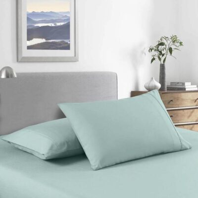 Royal Comfort Bamboo Cooling 2000TC Sheet Set King Single Frost | OMF