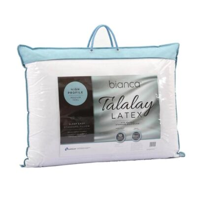 Sleep Easy High Profile Medium Feel Talalay Latex Pillow | OMF