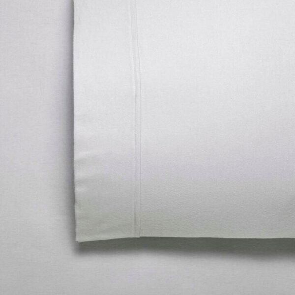 Fletcher Flannelette Sheet Set Silver Single | OMF