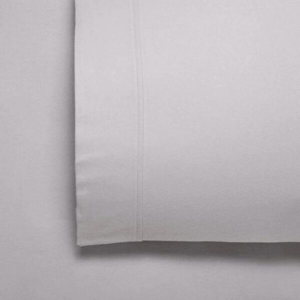 Fletcher Flannelette Sheet Set Stone Single | OMF