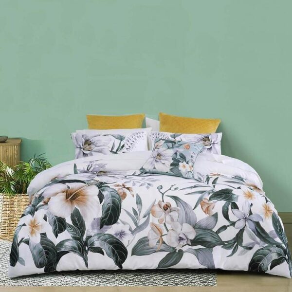 Chiquita Super King Quilt Cover Set White | OMF