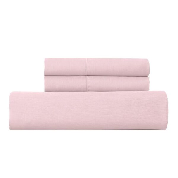 Royal Comfort 1000TC Cotton Blend Quilt Cover Set King Blush | OMF
