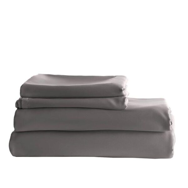 Royal Comfort Balmain 1000TC Bamboo Cotton Quilt Cover Set King Pewter | OMF