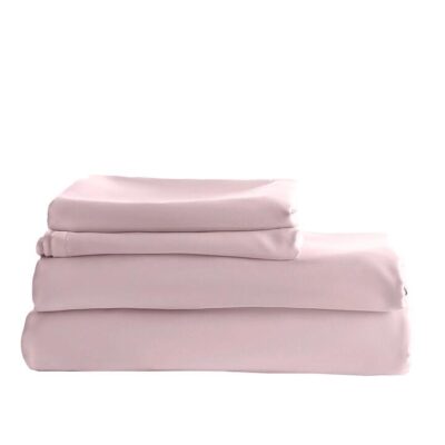 Royal Comfort Balmain 1000TC Bamboo Cotton Quilt Cover Set King Blush | OMF