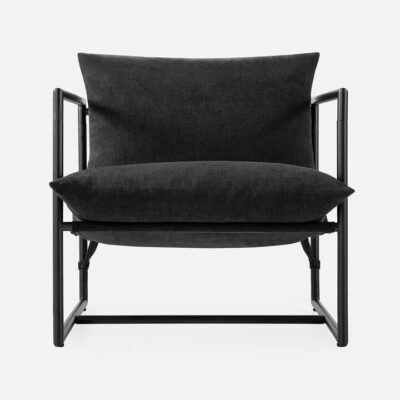 Laurent Arm Chair Black | OMF