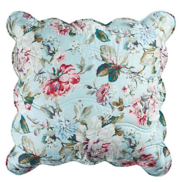 Charlene European Pillowcase Blue | OMF