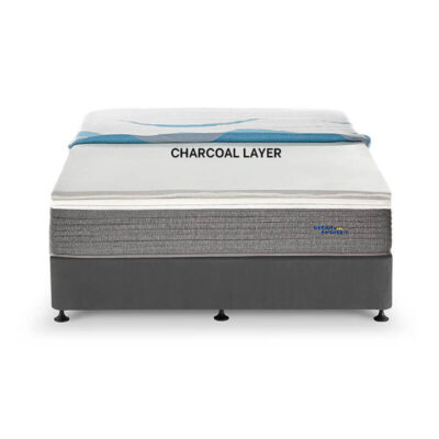 Ocean Choice 7 Charcoal Double Mattress Topper | OMF