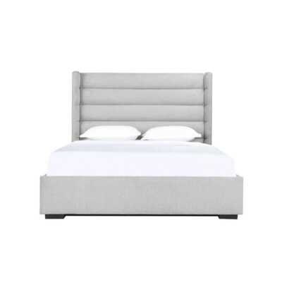 Mosman Gas Lift Upholstered Queen Bed Frame | OMF