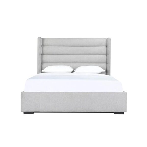 Mosman Gas Lift Upholstered Queen Bed Frame | OMF