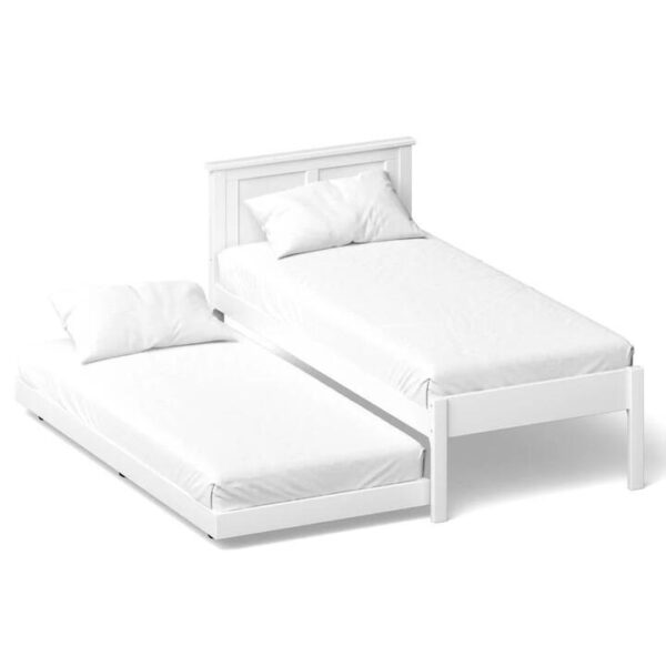 Taylor Trundle Frame for Single Bed White | OMF