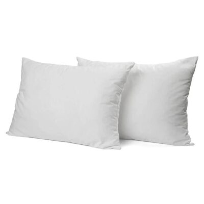Royal Comfort Goose Pillow 1000GSM Twin Pack White | OMF