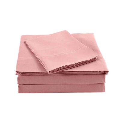 Royal Comfort Bamboo Blended Sheet Set King Blush | OMF