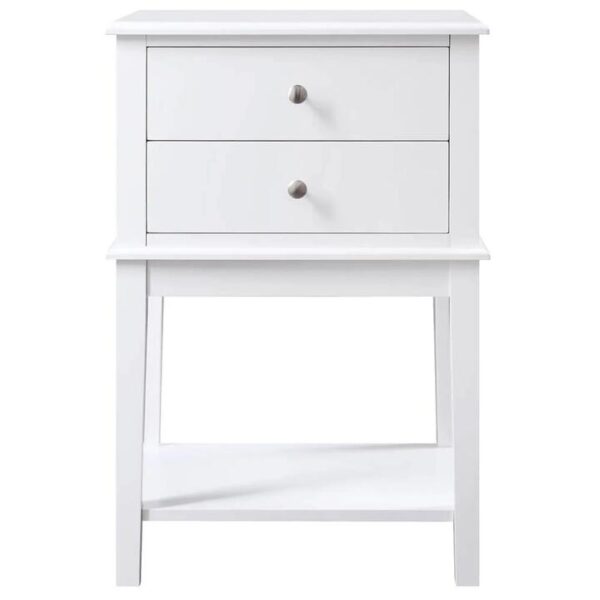 Chloe Bedside White | OMF