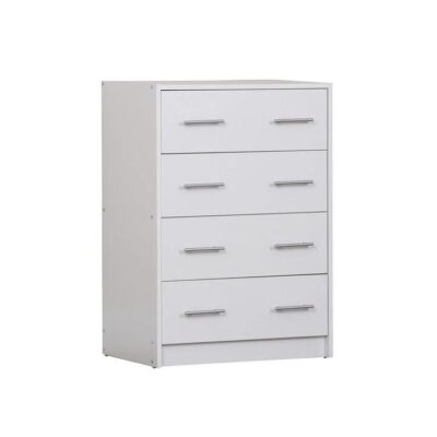 Multi-purpose 4 Draw Chest - White | OMF