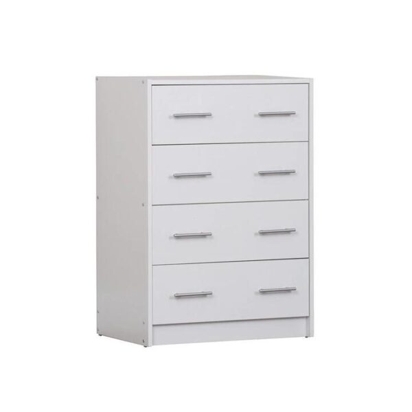 Multi-purpose 4 Draw Chest - White | OMF