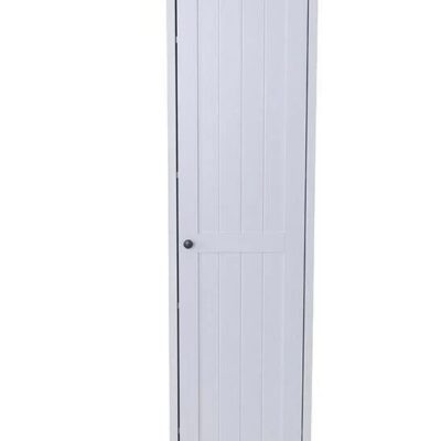 Hamptons 1 Door 5 Tier Shelf Cupboard | OMF