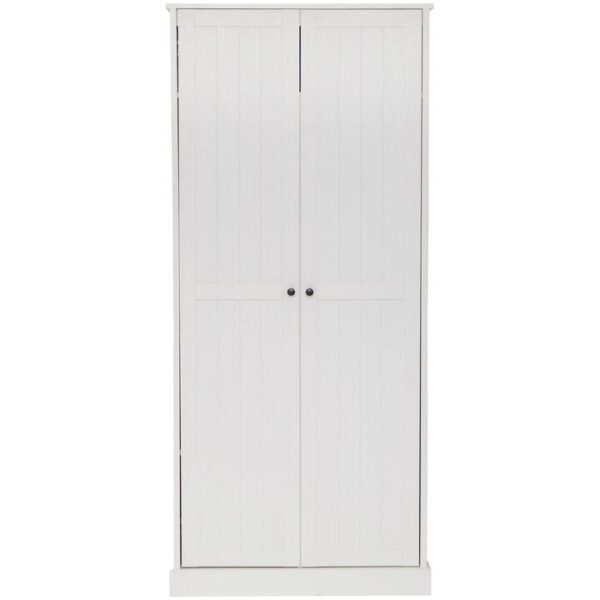 Hamptons Cupboard 2 Door Broom 80cm | OMF