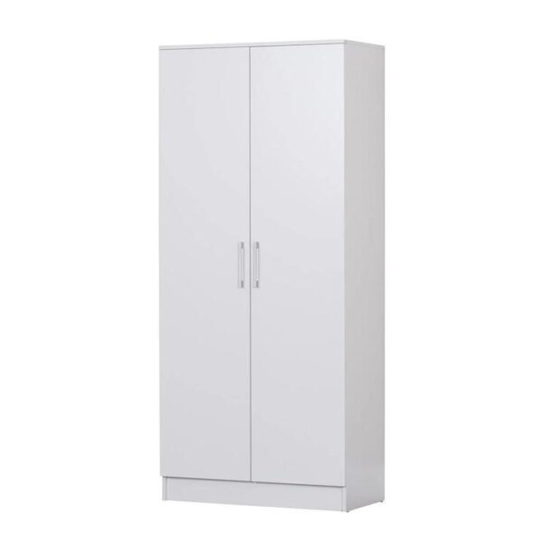 Multi-purpose Broom Cupboard - White | OMF