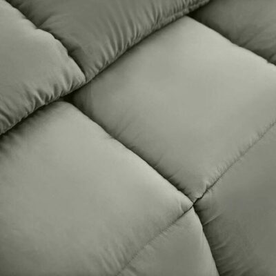 Royal Comfort 350Gsm Charcoal Quilt - Single | OMF