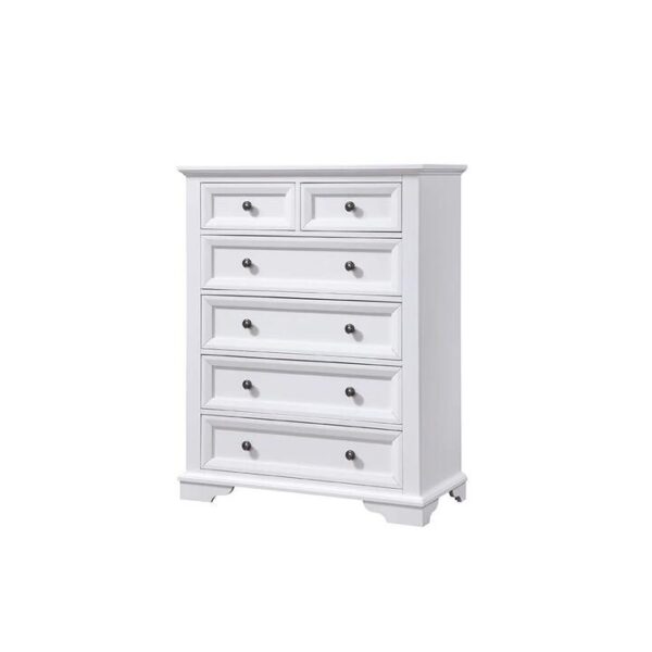 Quinn Tallboy 6 Drawer White | OMF