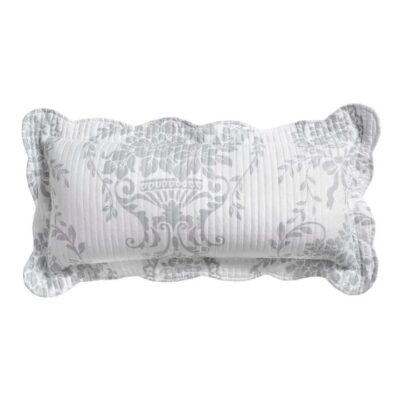 Florence Oblong Cushion Grey | OMF