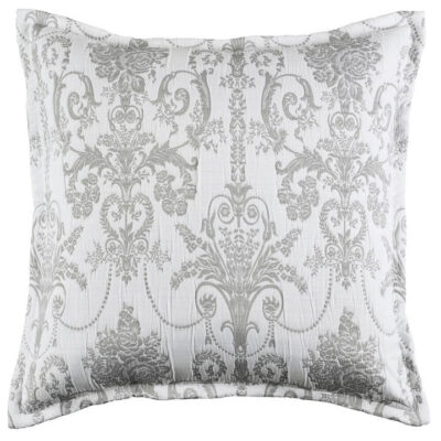 Olivia Grey European Pillowcase | OMF