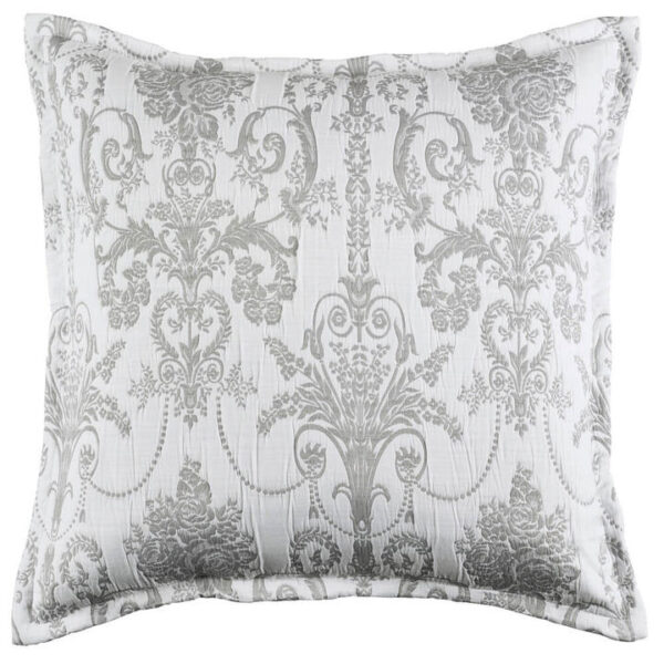 Olivia Grey European Pillowcase | OMF