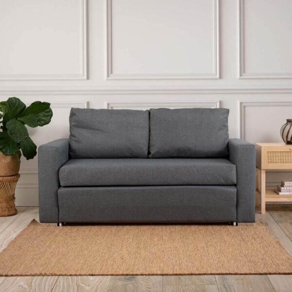 Casa Decor Selena 2 In 1 Sofa - Charcoal | OMF