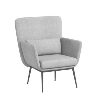 Casa Decor Cora Light Grey Accent Chair | OMF