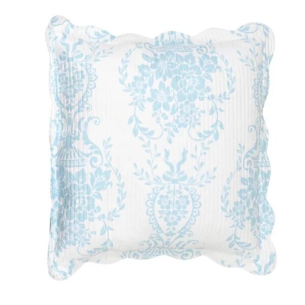 Florence European Pillowcase Blue | OMF