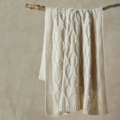 Johnson Throw Rug Cream | OMF