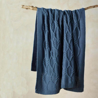 Johnson Throw Rug Denim | OMF