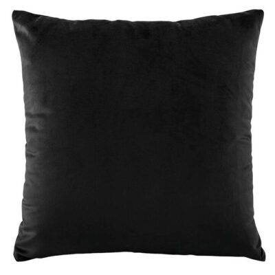 Vivid Velvet European Pillowcase Black | OMF