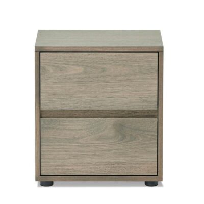 Yarra Bedside 2 Wide Drawers Ghost Gum | OMF