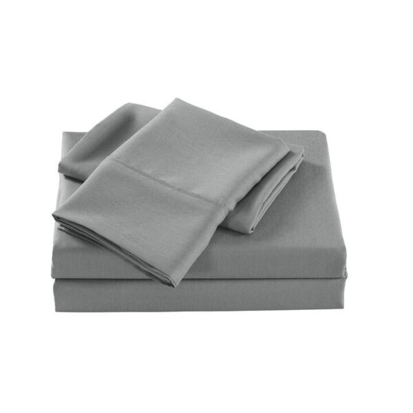 Royal Comfort Bamboo Cooling 2000TC Sheet Set Single Mid Grey | OMF