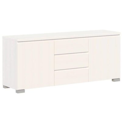 Elara 2 Door 3 Drawer Buffet White | OMF