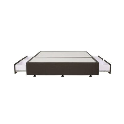 Timber 4 Drawer East West Base King Midnight Grey | OMF