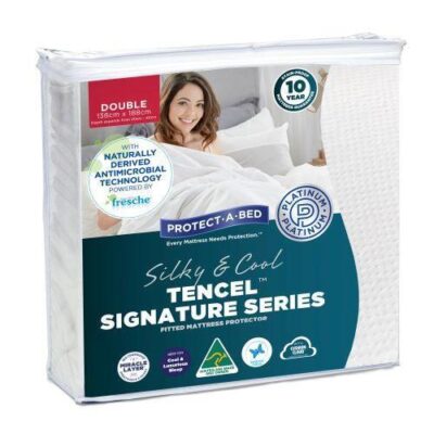 Silky Cool Tencel Double Mattress Protector | OMF