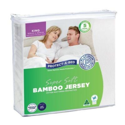 Bamboo Jersey King Mattress Protector | OMF