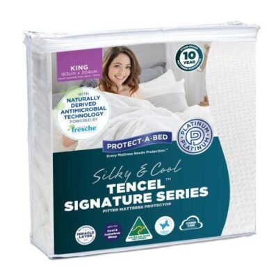 Silky Cool Tencel King Mattress Protector | OMF
